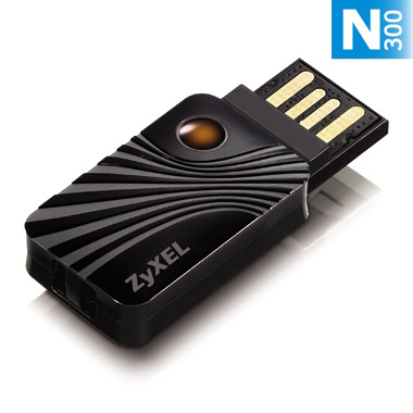 کارت شبکه USB زایکسل Zyxel NWD2205 N300 تصویر 1