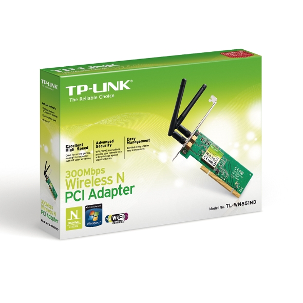 شبکه وایرلس PCI تی پی لینک Tp Link TL WN851ND N300 1